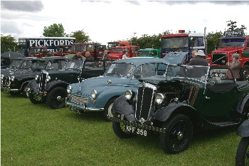 1 Austin & 3 Morris