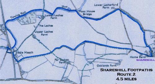 map of route 2