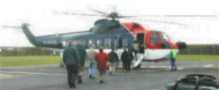 helicopter at Penzance